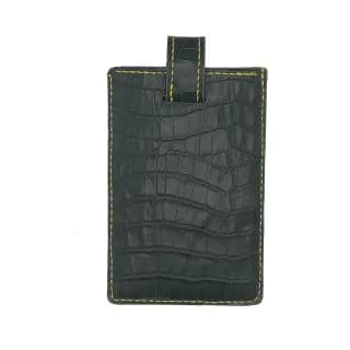 Husa Telefon Croco, Universala, tip Mobil Slide din piele naturala Tolby Valenti, 17 x 11 x 0, 5 cm - 2