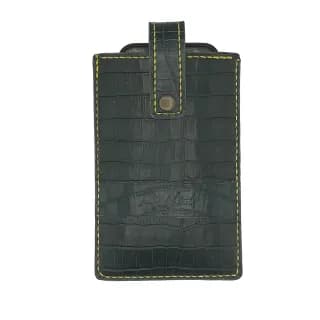 Husa Telefon Croco, Universala, tip Mobil Slide din piele naturala Tolby Valenti, 17 x 11 x 0, 5 cm - 3