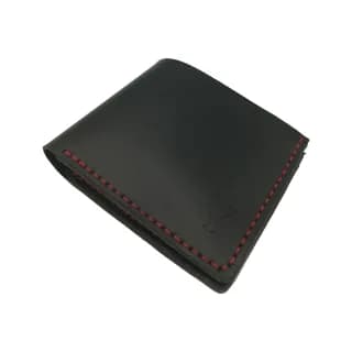 Portofel bifold, Negru, Tolby Valenti, din piele naturala italiana, 24 x 9, 5 x 1 cm - 3