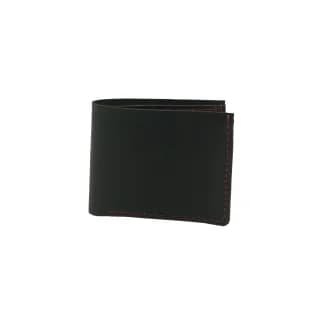 Portofel bifold, Negru, Tolby Valenti, din piele naturala italiana, 24 x 9, 5 x 1 cm - 4