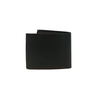 Portofel bifold, Negru, Tolby Valenti, din piele naturala italiana, 24 x 9, 5 x 1 cm - 5