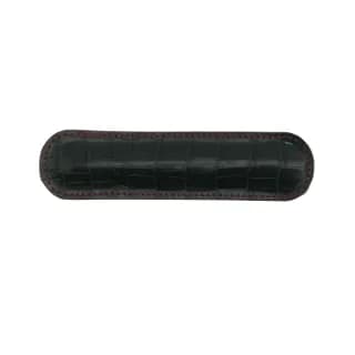 Etui, din piele naturala pentru un instrument de scris, croco turcoaz - 2