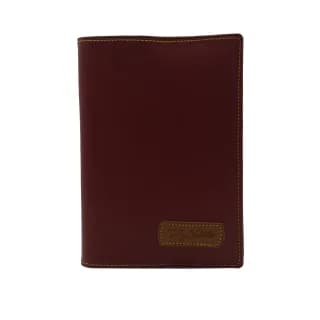 Husa de piele naturala pentru agenda standard, Tolby Valenti, 23 x 17 x 1 cm, visinie - 4