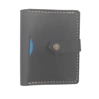 Portofel cu fereastra buletin, Tolby Valenti din piele naturala italiana 19 x 12 x 0,7 cm - 2