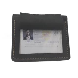 Portofel cu fereastra buletin, Tolby Valenti din piele naturala italiana 19 x 12 x 0,7 cm - 5