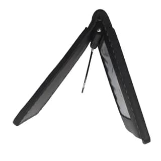 Portofel Tolby Valenti cu Clema de Bani si Fereastra Buletin, din piele naturala italiana, 24 x 9 x 0,5 cm - 4