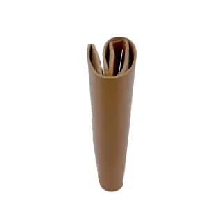 Portofel Trifold Maro Cognac, Tolby Valenti din Piele Naturala 26 x 10 x 2 cm - 3