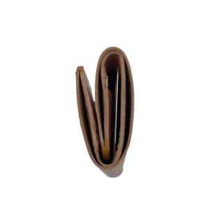 Portofel Trifold Maro Cognac, Tolby Valenti din Piele Naturala 26 x 10 x 2 cm - 4