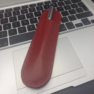 Etui Rosu pentru pixuri, stilouri 17x4,5x2,5 cm - 5