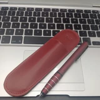 Etui Rosu pentru pixuri, stilouri 17x4,5x2,5 cm - 6