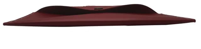 Plic pentru Bani Tolby Valenti din Piele Naturala, Rosu, 21cm x 11, 5 cm x 0, 5 cm - 3