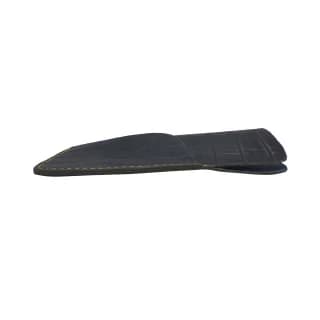 Etui Ochelari Croco Bleumarin din Piele Naturala cu suport pentru laveta 17 x 8 x 2, 5 cm - 7