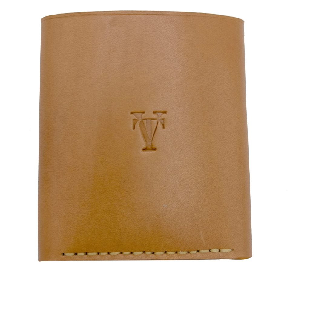 Portofel Trifold Maro Cognac , Tolby Valenti din Piele Naturala 26 x 10 x 2 cm - imagine 13