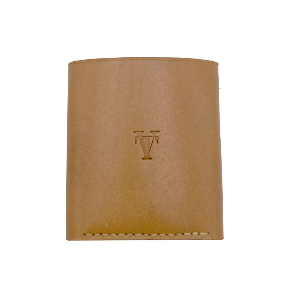Portofel Trifold Maro Cognac , Tolby Valenti din Piele Naturala 26 x 10 x 2 cm - imagine 12